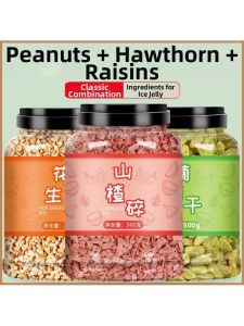 Peanut Fragments Raisin Hawthorn Combination Ice Jelly Ingredients
