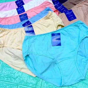 5 Quần Lót Nữ Cạp Cao 48kg Đến 100kg Cotton Mềm Mịn Mát Co giãn Thoải Mái MarketOnline68 ACC10