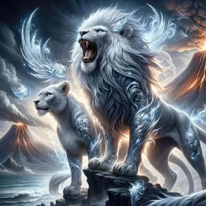 500/1024PCS Jigsaw Puzzle Peaceful Lion Portrait For Adults Ideal For Stress Relief And Relaxation