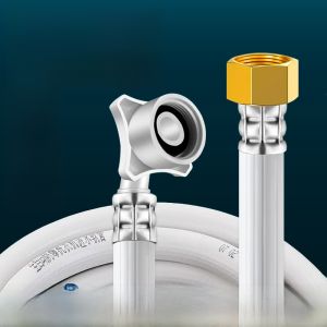 เครื่องซักผ้าอัตโนมัติท่อจ่ายน้ําท่อ แบบมีด้าย ขั้วต่อขยายความยาวรดน้ําเครื่องมือสําหรับใช้ในห้องน้ําในบ้าน