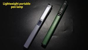 LED+SMD Medical Handy Pen Light with Pen Clip Work Inspection Flashlight 120LM Medical Pen Pupil Lamp 400mAh for Nursing Student