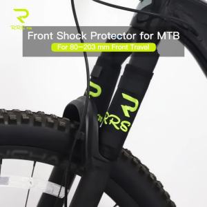 RRSkit | RRSKIT Mountain Bike Front Shock Absorber Protector Cover Fits 80‑203mm Travel Front Suspension MTB Front Suspension Protector