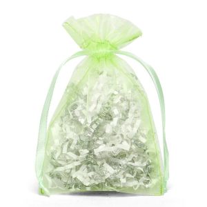 GiftsEden 100PCS 25 Colors 7 Sizes Premium Quality Sheer Mesh Organza Bag Jewelry Bag Organza Pouch Gift Bag