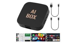 2025 Android 13 Car AI Box Wireless CarPlay Android Auto Adapter WiFi 2GB+32GB For Netflix YouTube Car Intelligent Systems