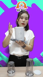 Máy xay sinh tốt mini Cuckoo CFM-D60M - 300ml/500ml - Hàng chính hãng - Designed by Cuckoo in Korea