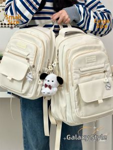 YINHEFANGKE | Simple Stylish Ins School Backpack for Girls