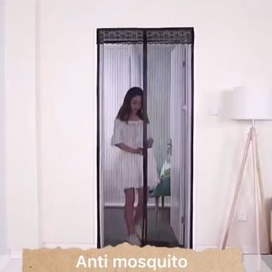 Magnetic Mosquito Net Door Summer Anti Bug Fly Door Curtains Mesh Automatic Closing Door Screen Net Household Tool