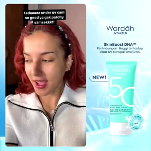 WARDAH UV Shield Airy Smooth Sunscreen Serum SPF50 PA++++ with Skin Boost DNA Light and Matte Finish