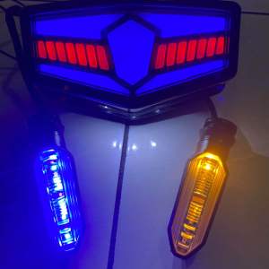 STOP LAMP YAMAHA RX KING RXK RX SEPESIAL LED PLUS LAMPU SEIN SEN RITING LED LAMPU STOP LED + SEIN LED RX KING CR7