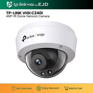 tp-link VIGI C240I 4MP IR Dome Network Camera | TP-Link VIGI by EJD