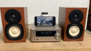 Bán Bộ Dàn Nghe Nhạc Vip  Hát Bluetooth  Kenwood  R - K505 hát rất tốt