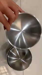 Chén (Bát) inox 304 màu bạc hoặc mạ vàng cao cấp phong cách hàn quốc 2 lớp