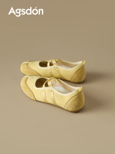 Agsdon | Breathable Low Cut Flat Ballet Mary Jane Shoes