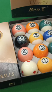 Ben X Tournament Billiard Lucky Balls 8A Grade  - 52.5mm 8A Billiard Ball Snooker Ball Lucky Ball