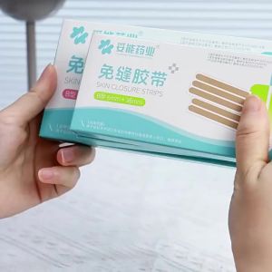 Medical Skin Wound Closure Patch Seamless Patch Adhesive Sterile Wound Dressing Postpartum Wound Strip Skin