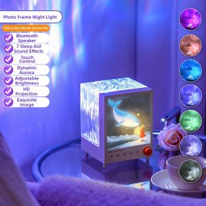 YOULIMEIJIA | Atmosphere Bluetooth Sound Projector Night Light
