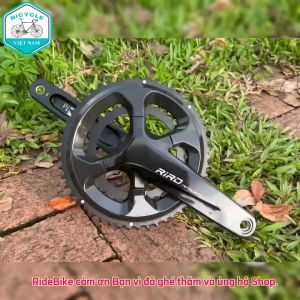 Đùi Đĩa (Giò Dĩa) Rỗng Xe Đạp RIRO Racer R9 34–50T / 39–53T – Nhôm 7075 110BCD