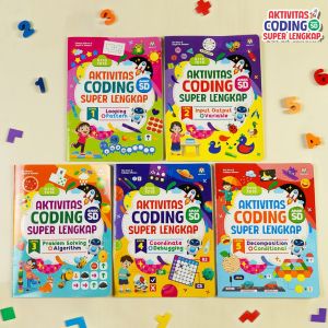 Buku Anak Paket Aktivitas Coding Super Lengkap untuk Anak SD Ziyad Books