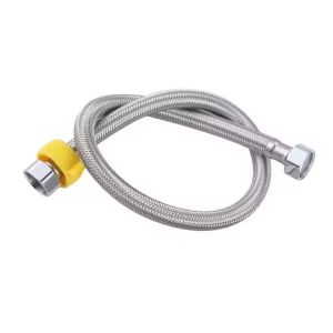40/60/80/100/150/200cm 304 Stainless Steel Braided Flexible Hose Metal Bathroom Specific Water Heater Faucet Toilet Inlet Pipe
