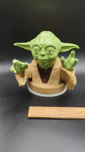 Vintage 1999 Star Wars Episode I Phantom Menace Yoda Cup Lid Topper