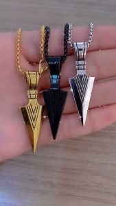 Kalung Terlaris Titanium Model Spartan Untuk Pria Wanita Viral