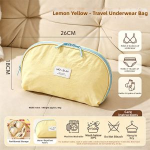 Travel-friendly Underwear Storage Bag