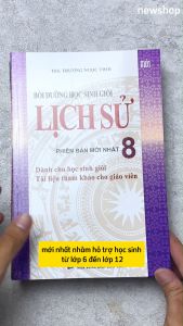 Sách - BỒI DƯỠNG HỌC SINH GIỎI LỊCH SỬ 8