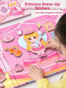 STARRY ARK | Sách Đổi Trang Phục Cho Bé 3-6 Tuổi Đồ Chơi Từ Tính