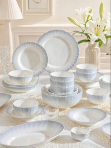 JINGDITAOCI | Underglaze Colored Dinnerware Set High Appearance