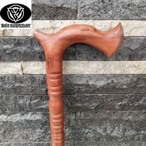 Tongkat jalan kayu nogosari nagasari model cula profil bubut