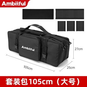 AMBITFUL Dày Dặn Túi Bảo Quản Đeo Vai Đơn Thiết Bị Chụp Ảnh Ngoài Trời Túi Đựng Chân Máy Có Đèn Pin Đế Đèn