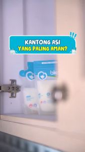 BKA Kantong ASI BKA 120 ml isi 30 pcs | Breastmilk Storage Bags | Plastik ASI | EB-Ray Sterilization | Wadah ASIP