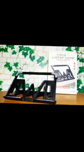 Stand Holder HD46 dudukan Lipat meja penyangga Laptop Notebook Tablet anti slip portable HD-46