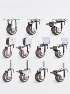 FANGXIANSHENG | Silent Rubber Brake Casters