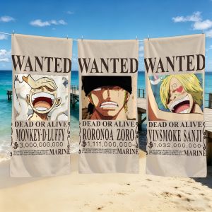 Funko | Anime O-ONE P-PIECE-ES Reward Order Towel For Outdoor Camping Beach Towel Super Absorbent Quick-Drying Summer Towel