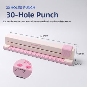 KUDOEPIC | Hand Operated 30-Hole Paper Punch 30 Holes