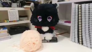 Children Cat Plush Toys Kunikuzushi Stuffed DollsHome Decor present For Kids Game DollGenshin lmpact Stuffed Dolls Home Decor For Kids Game Doll
