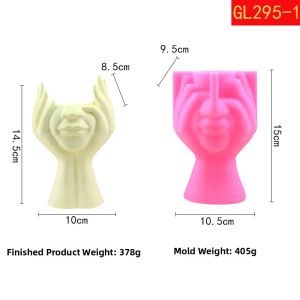 Face Diagram Silicone Mold