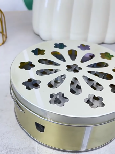 Hộp Nhang Muỗi INOX Không Gỉ Quai Xách An Toàn - Diệt Khuẩn Hộp Đựng Nhang Muỗi Cao Cấp