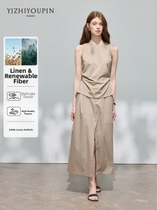 Sleeveless Slimming Figure-Flattering Casual Summer Dress Set