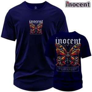 Kaos pria distro inocent katun combed 24s tebal free stiker