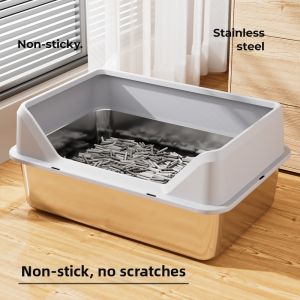 HOOPET | Prevent Spillage Extra Large Cat Litter Box