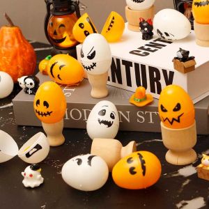 5/10 món nhỏ sáng tạo nhăn mặt biểu cảm mô phỏng mở đồ chơi quả trứng khéo léo đáng sợ khuôn mặt ma quỷ Xoắn trứng đồ chơi lễ hội Halloween dụng cụ tiệc tại nhà - Lazada
