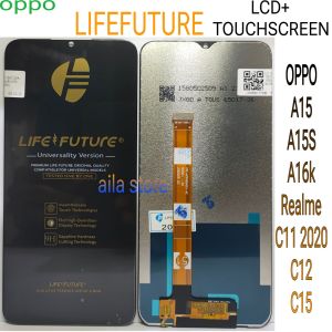 LCD OPPO A15/A15S/A16K/REALME C11 2020/C12/C15 LIFE FUTURE FULLSET