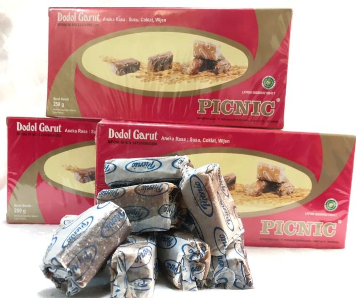 {Ready stock}picnic dodol Garut 250g import dari Indonesia vanila ...