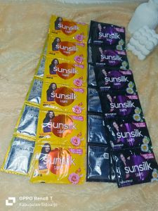 24 sampo Sunsilk hitam kuning