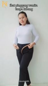 Ikat Pinggang Wanita Tanpa Lubang Cocok Untuk Gamis Tunik dan Gaun Dress Gesper Aksesoris / Ikat Pinggang Kecil Wanita Fashion Korean Style