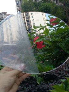 Shooting Props Mirror Acrylic Mirror round Decorative Wine Party Coaster Outdoor Photography Mirror round Mirror Will Not Break