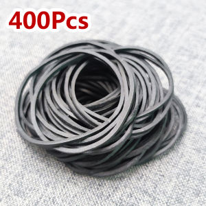 400 Pcs Black Rubber Bands Stretchable Band Sturdy Rubber 40mm Strong Elastic Band Office Stationery Packing Supplies