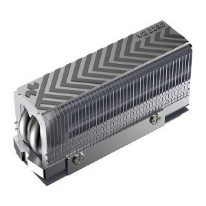 coolleo | Tản Nhiệt COOLLEO CL-SSD M.2 2280 NVMe SSD Với Miếng Tản Nhiệt 14.8W/mk - Bộ Tản Nhiệt Ổ Cứng Thể Rắn Có 2 Ống Dẫn Nhiệt